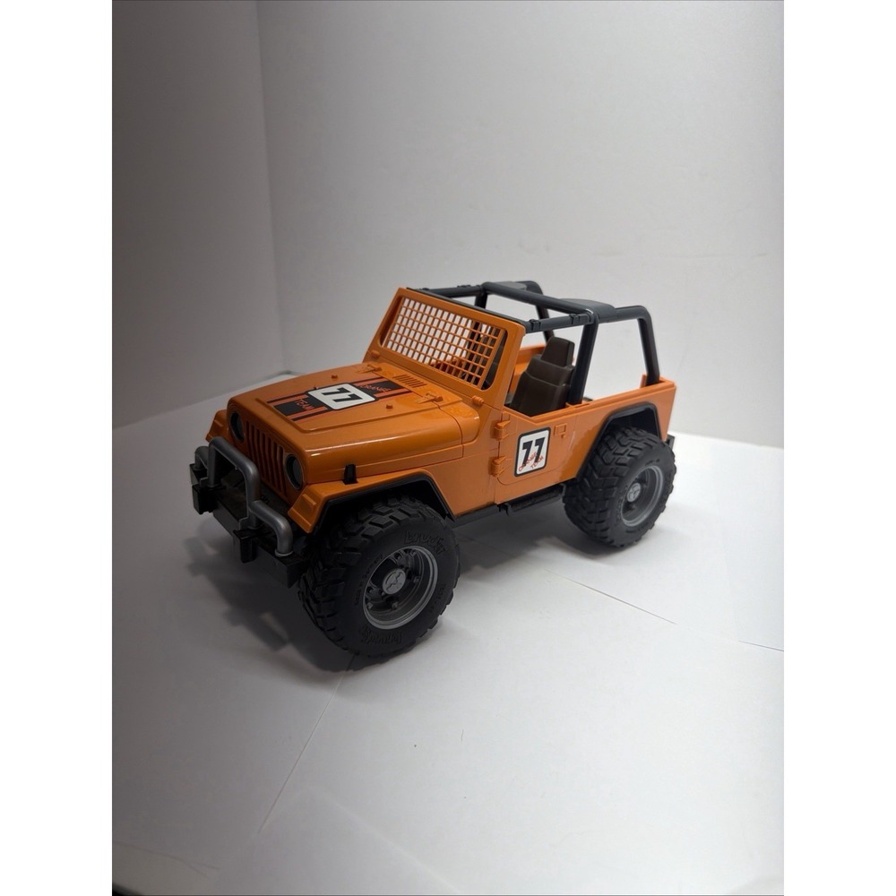 Bruder Cross County Jeep Team Orange Moving Parts 2004 Germany 77
